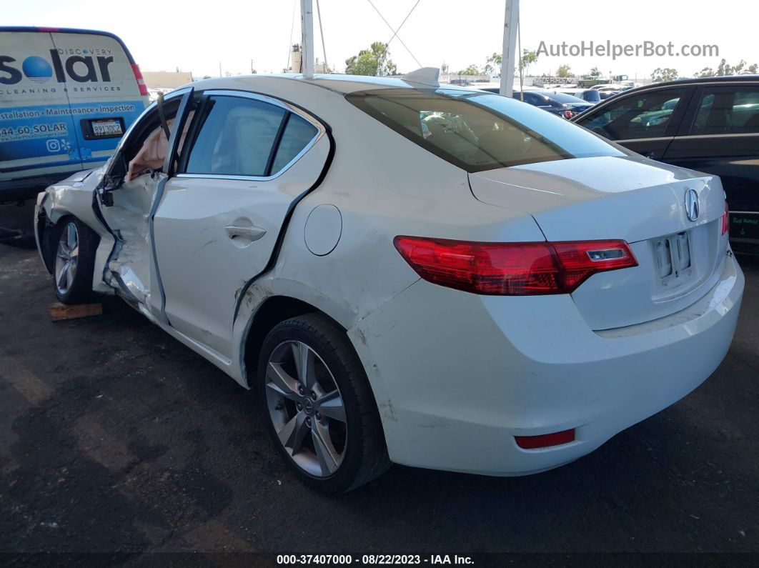 2013 Acura Ilx Premium Pkg White vin: 19VDE1F54DE019328