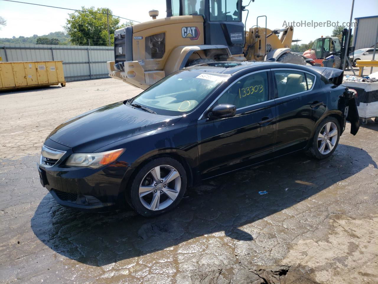 2013 Acura Ilx 20 Premium Черный vin: 19VDE1F54DE020592