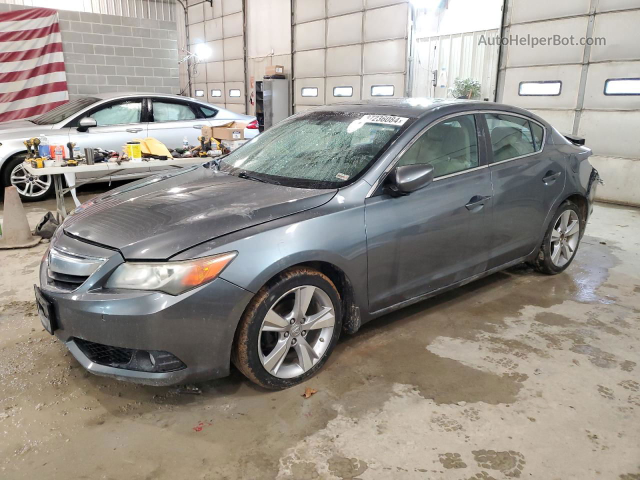 2013 Acura Ilx 20 Premium Gray vin: 19VDE1F56DE000702