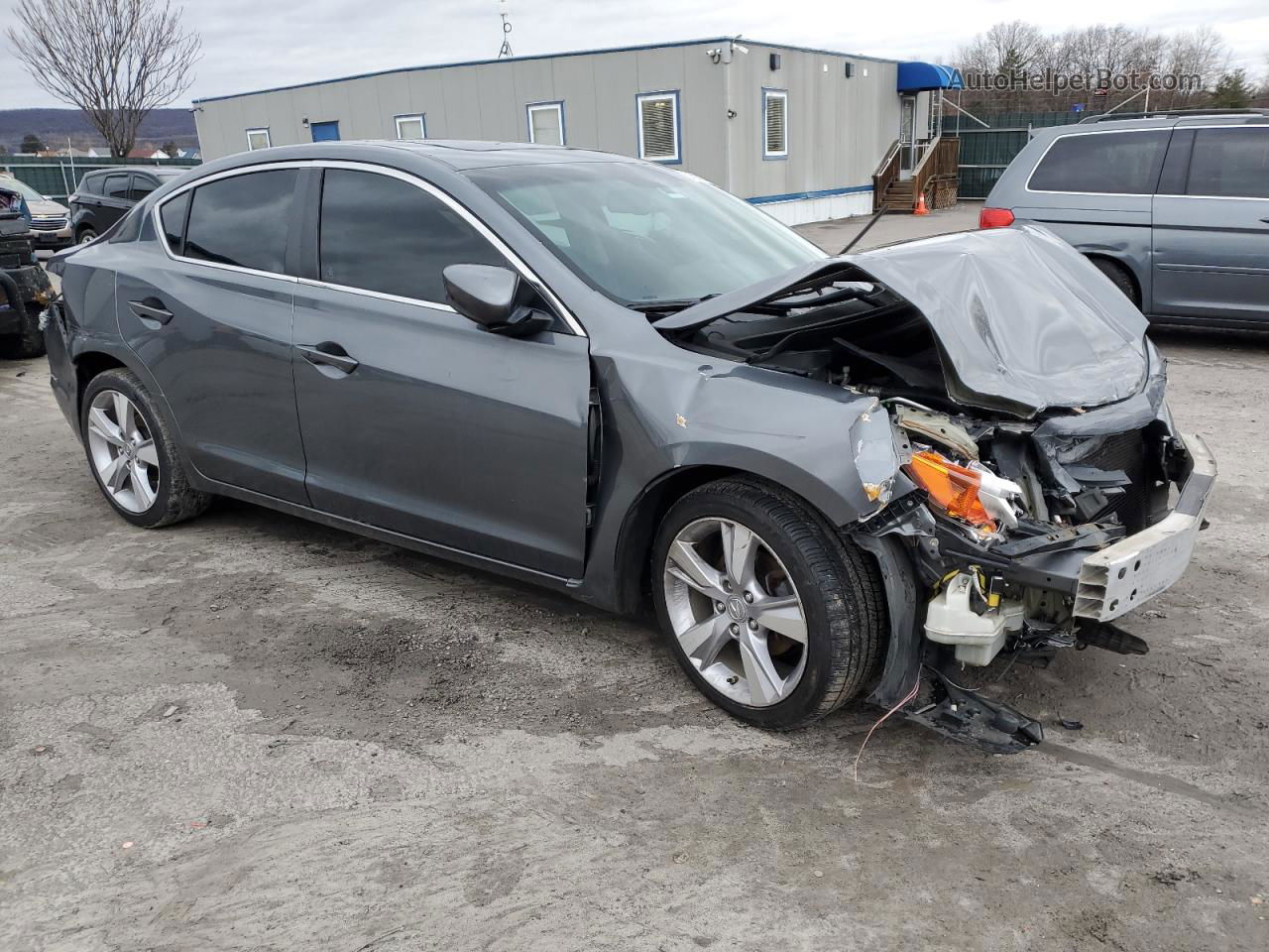 2013 Acura Ilx 20 Premium Серый vin: 19VDE1F56DE002241