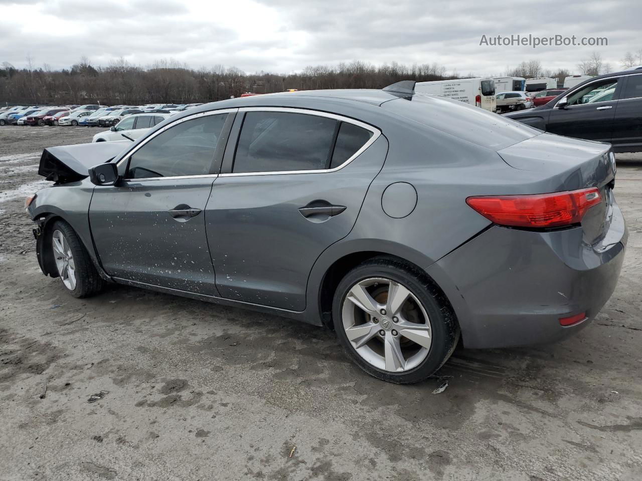 2013 Acura Ilx 20 Premium Серый vin: 19VDE1F56DE002241