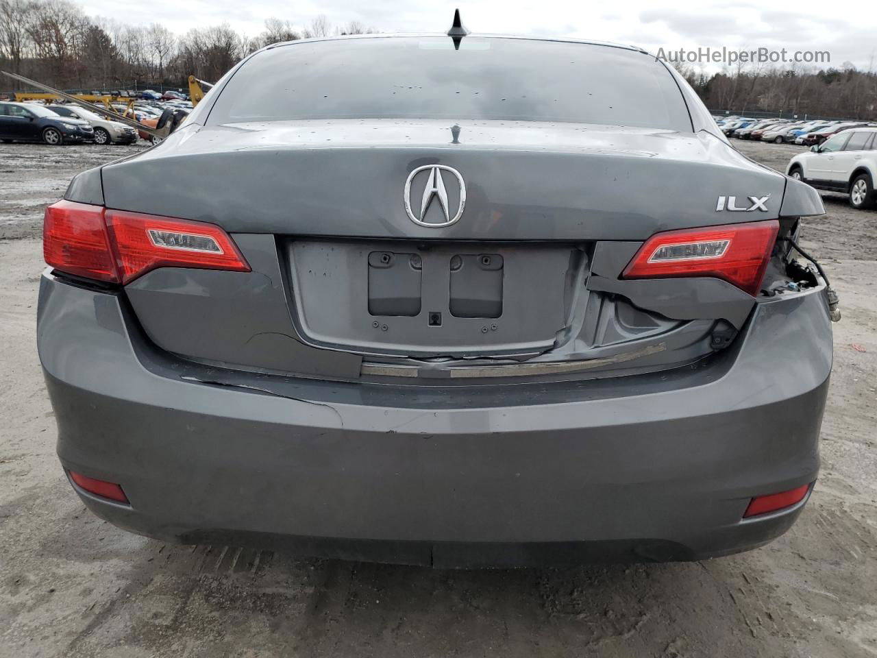 2013 Acura Ilx 20 Premium Gray vin: 19VDE1F56DE002241