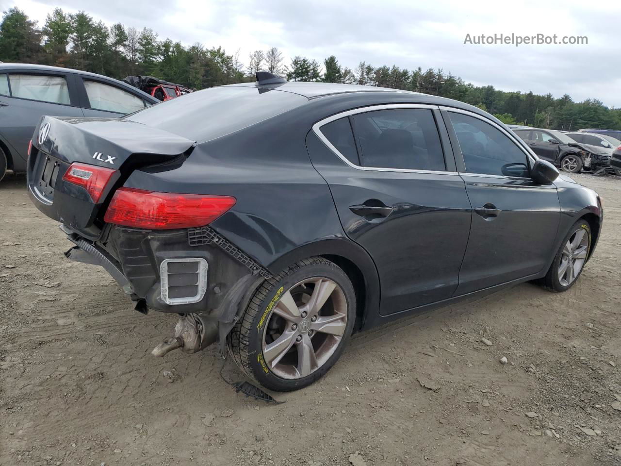 2013 Acura Ilx 20 Premium Black vin: 19VDE1F56DE016964