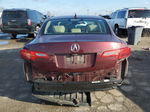 2013 Acura Ilx 20 Premium Burgundy vin: 19VDE1F56DE022456