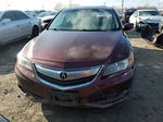 2013 Acura Ilx 20 Premium Burgundy vin: 19VDE1F56DE022456