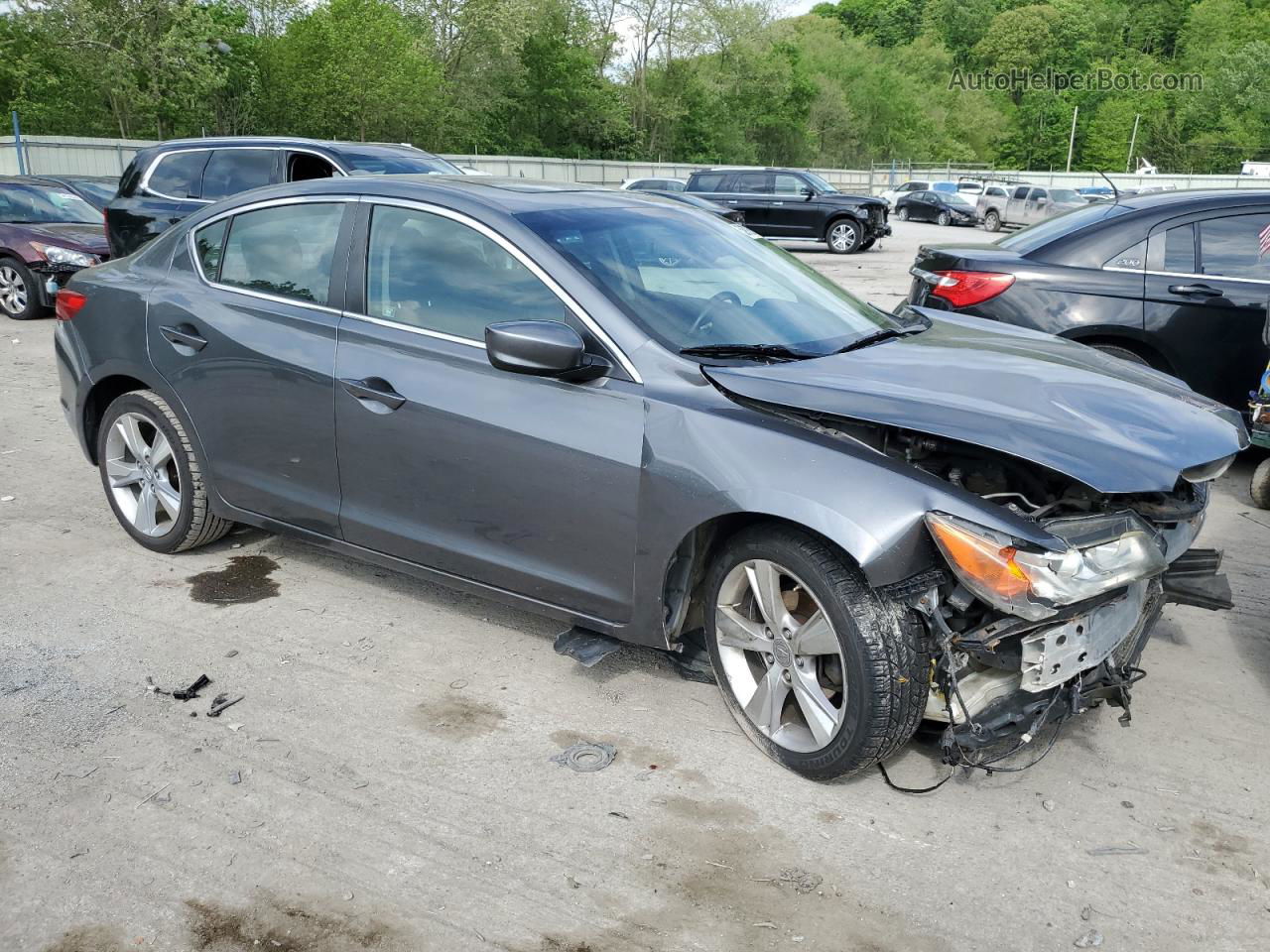 2013 Acura Ilx 20 Premium Угольный vin: 19VDE1F57DE003835