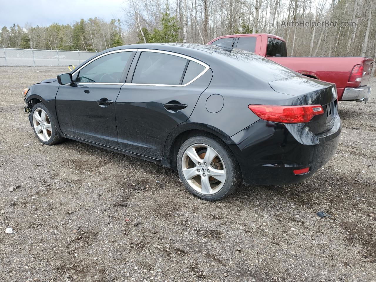 2013 Acura Ilx 20 Premium Черный vin: 19VDE1F57DE400834