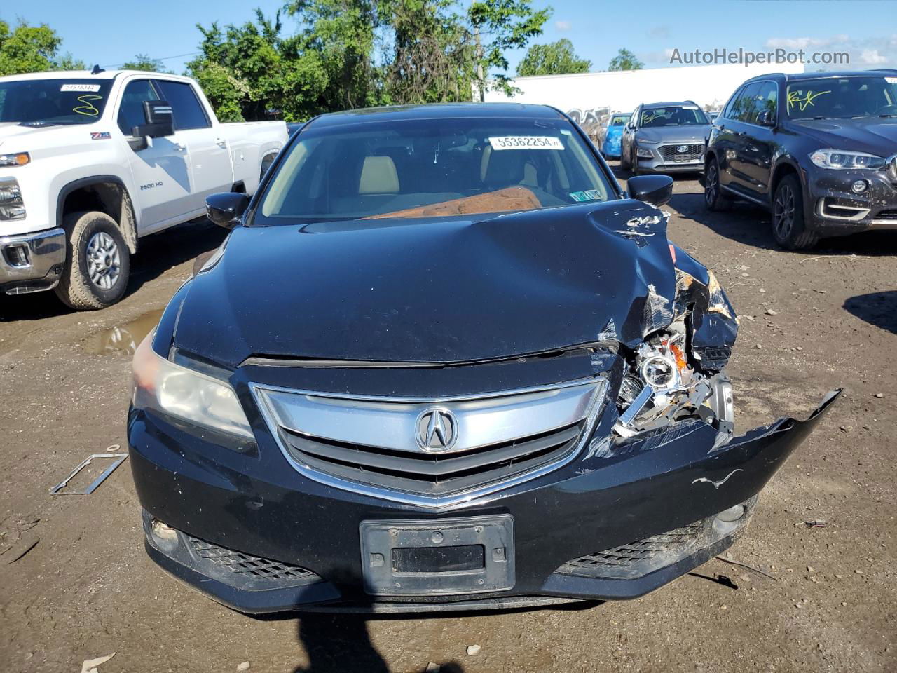 2013 Acura Ilx 20 Premium Black vin: 19VDE1F58DE016822