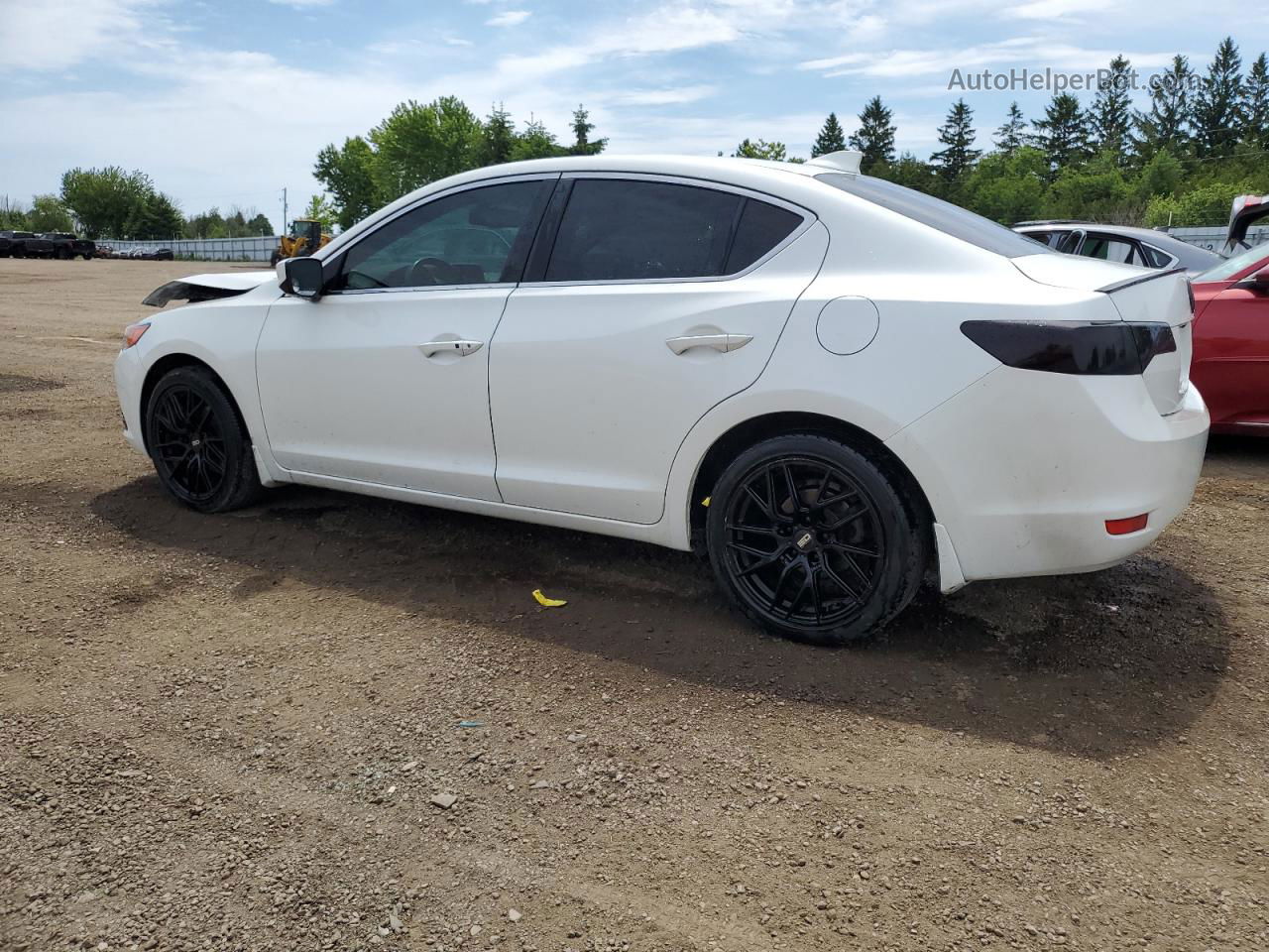 2013 Acura Ilx 20 Premium White vin: 19VDE1F58DE403225