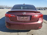 2013 Acura Ilx 20 Premium Burgundy vin: 19VDE1F5XDE014828