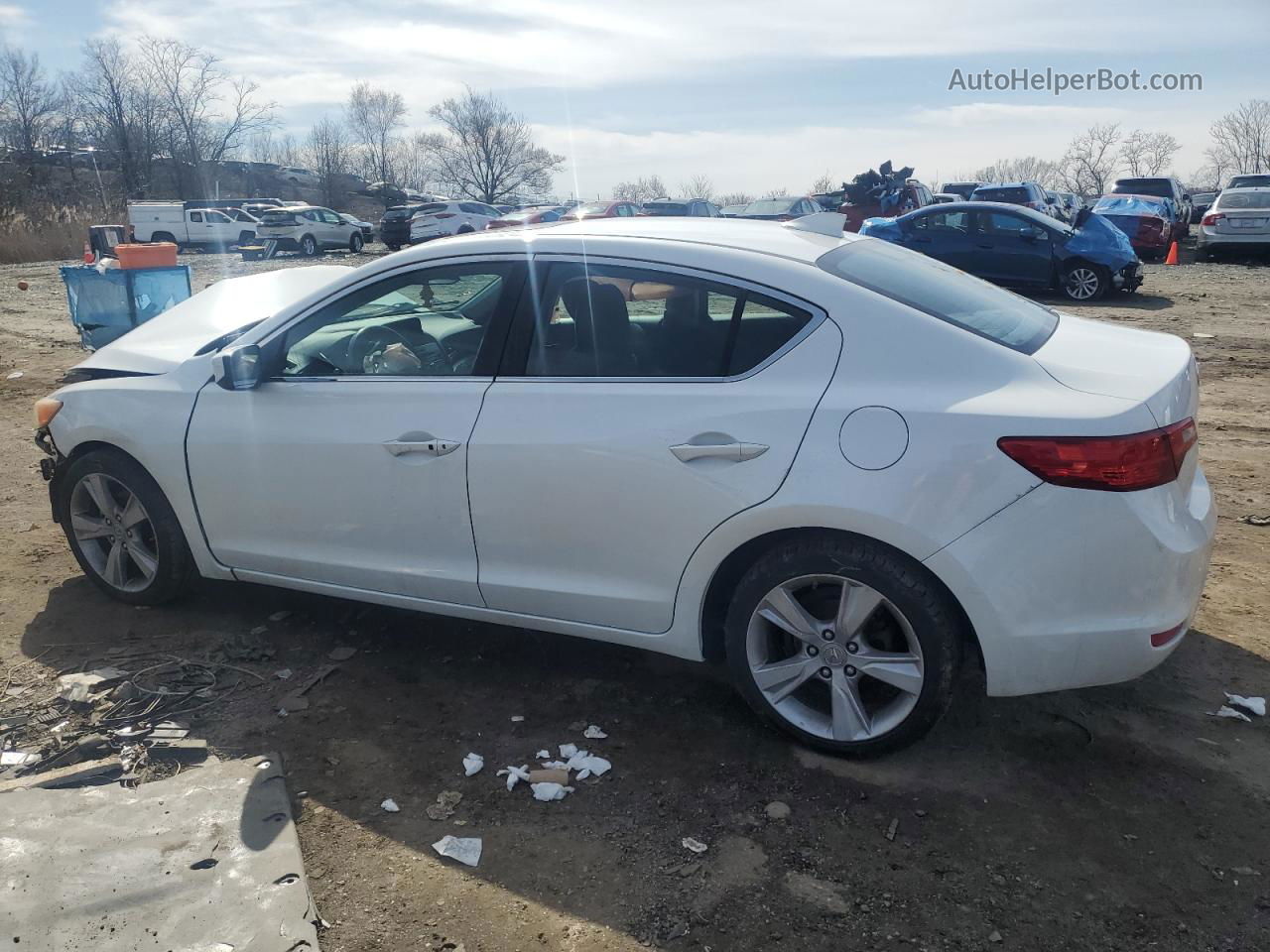 2013 Acura Ilx 20 Tech White vin: 19VDE1F70DE011101