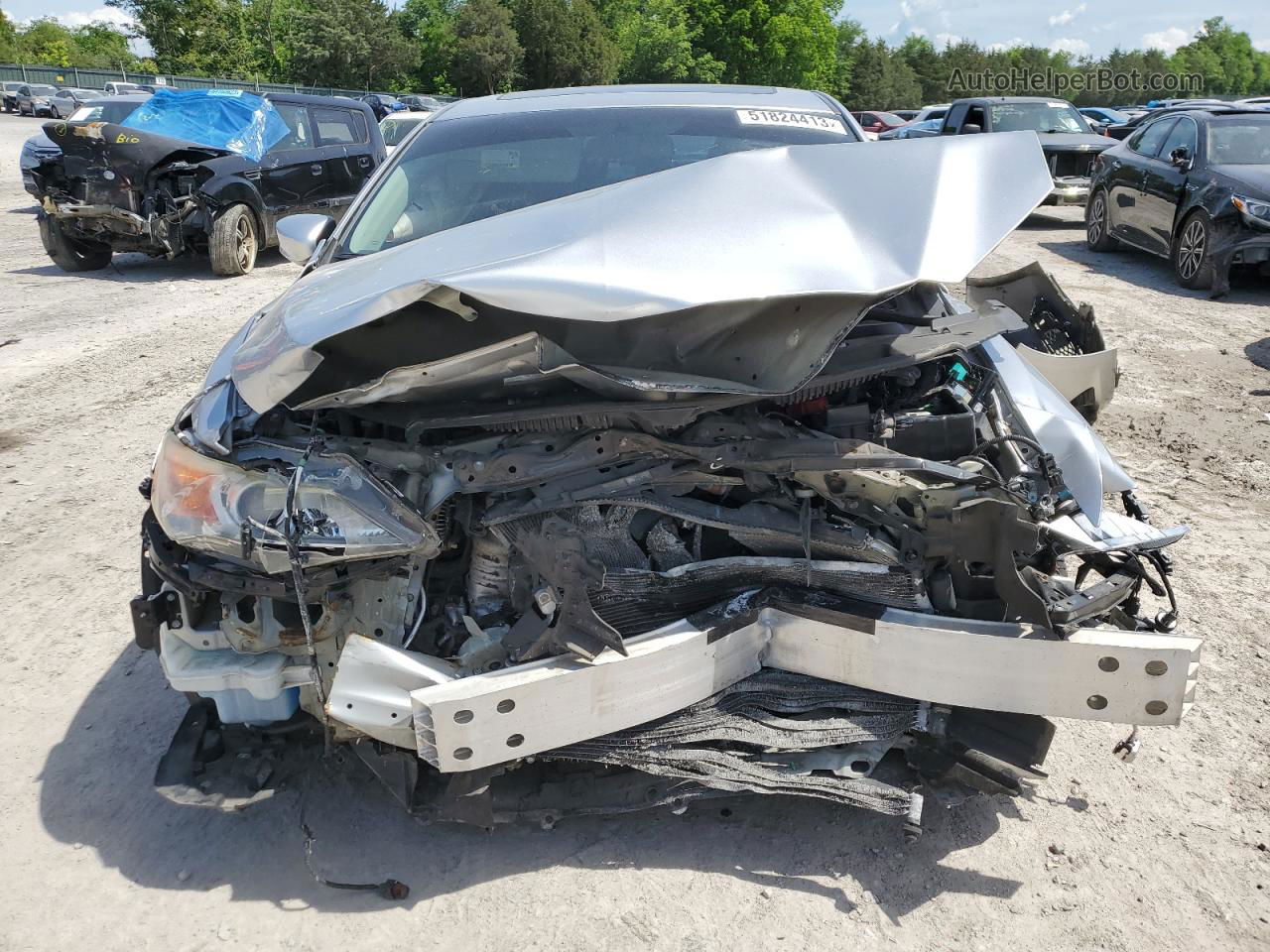 2013 Acura Ilx 20 Tech Silver vin: 19VDE1F71DE010328