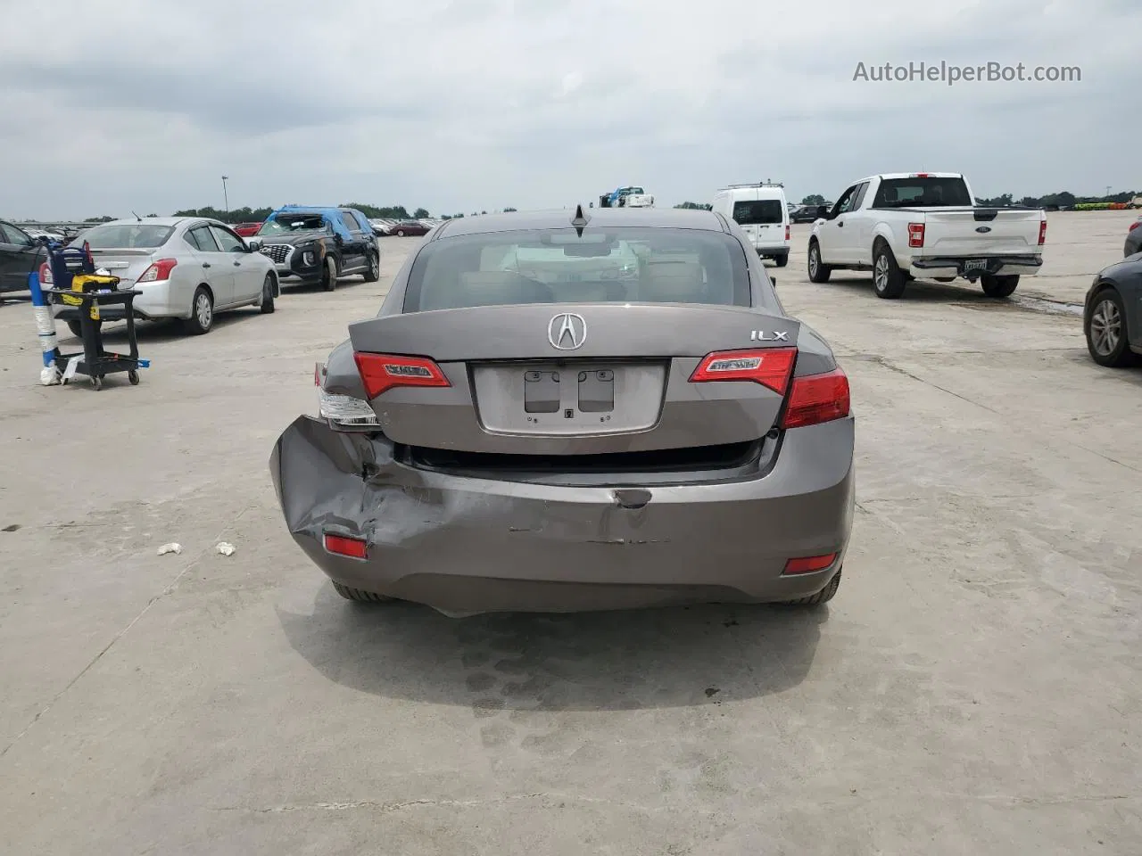 2013 Acura Ilx 20 Tech Коричневый vin: 19VDE1F71DE018459