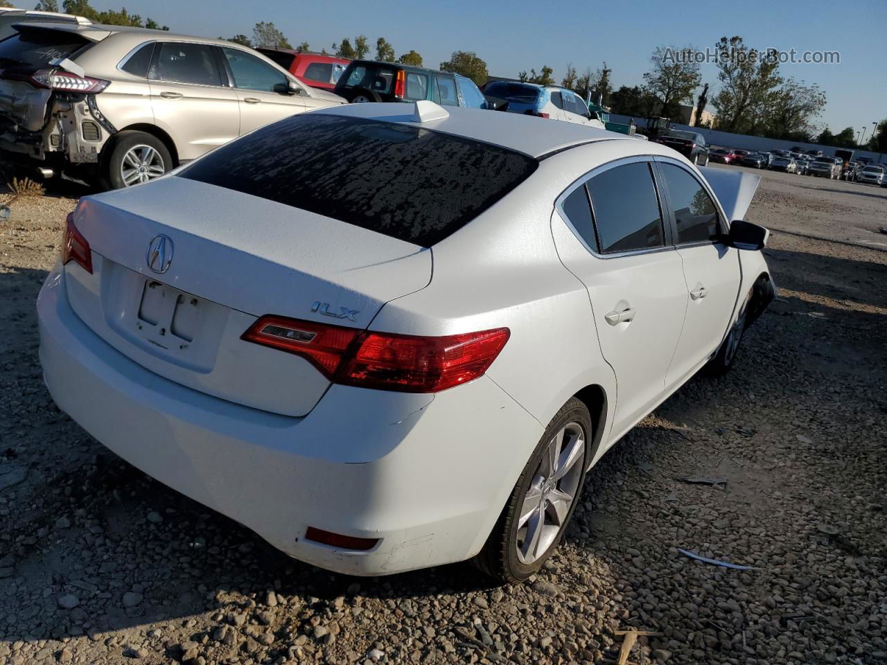 2013 Acura Ilx 20 Tech Белый vin: 19VDE1F72DE005834