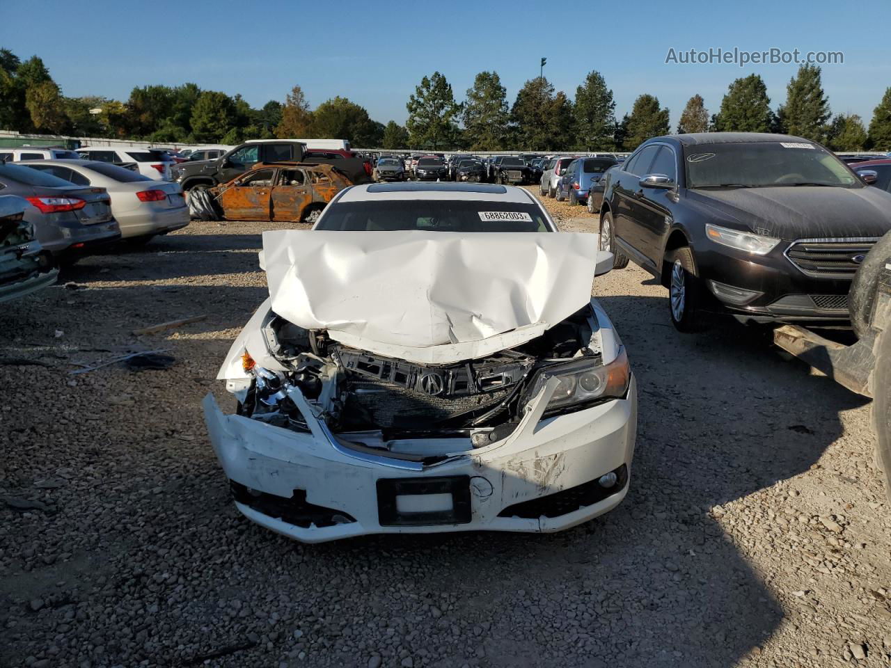 2013 Acura Ilx 20 Tech White vin: 19VDE1F72DE005834