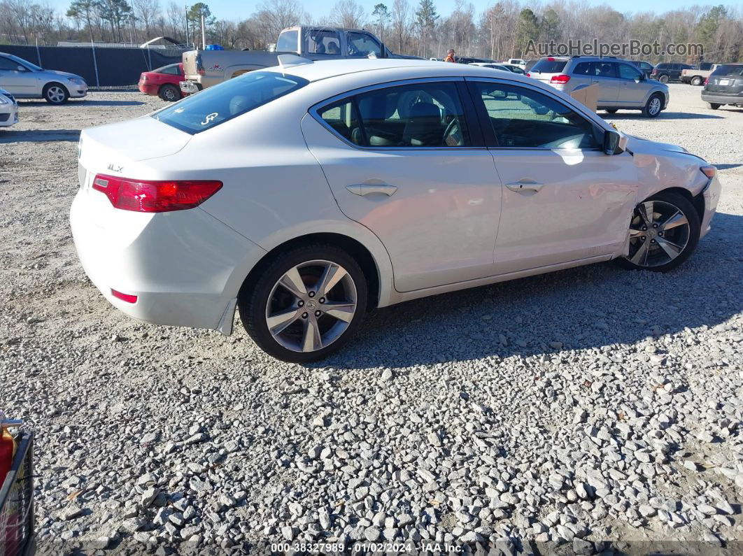 2013 Acura Ilx 2.0l White vin: 19VDE1F72DE008118