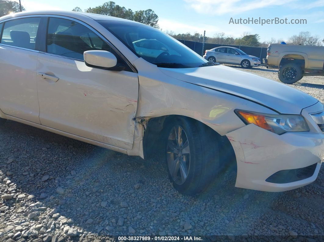 2013 Acura Ilx 2.0l White vin: 19VDE1F72DE008118