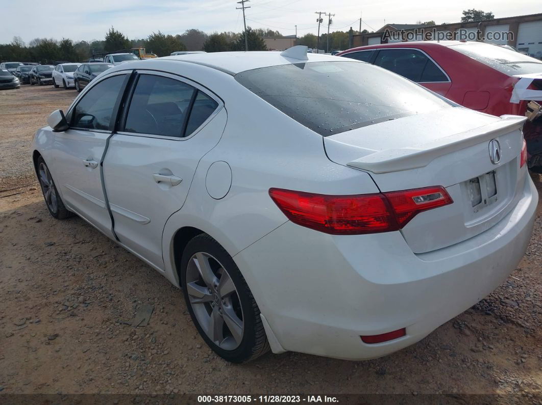 2013 Acura Ilx 2.0l White vin: 19VDE1F72DE010631