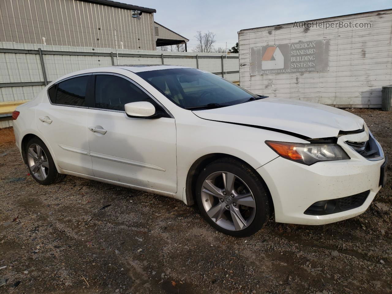 2013 Acura Ilx 20 Tech White vin: 19VDE1F72DE017210