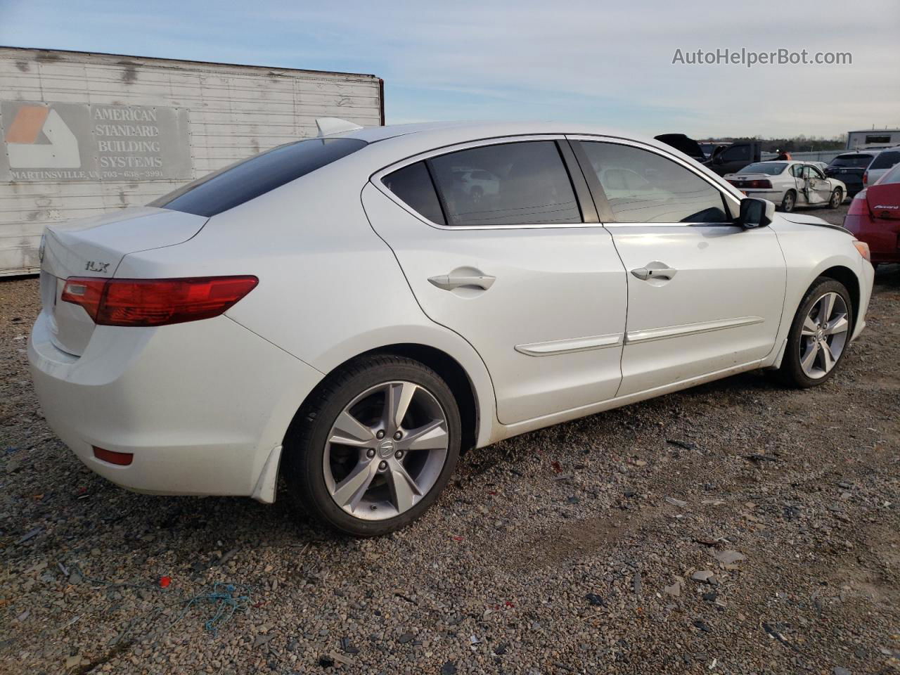 2013 Acura Ilx 20 Tech White vin: 19VDE1F72DE017210