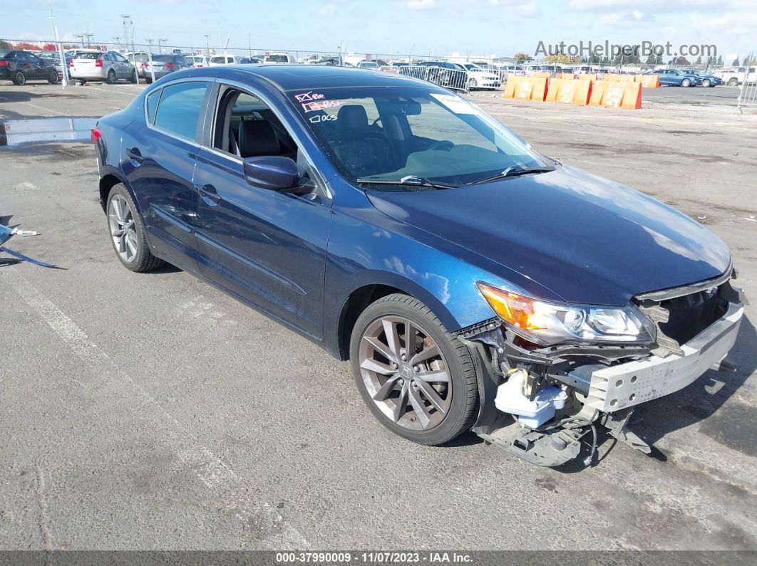 2013 Acura Ilx 2.0l Blue vin: 19VDE1F73DE010718