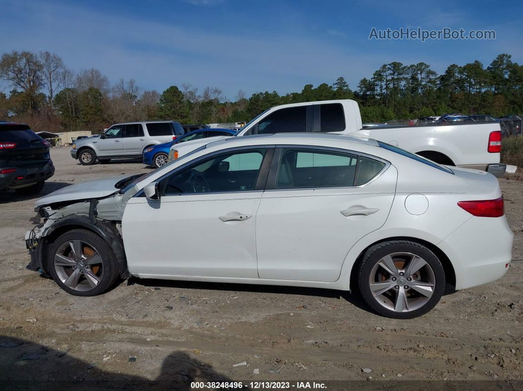 2013 Acura Ilx 2.0l White vin: 19VDE1F73DE011481