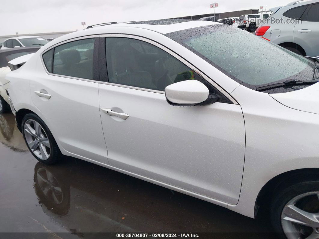 2013 Acura Ilx 2.0l White vin: 19VDE1F74DE005818