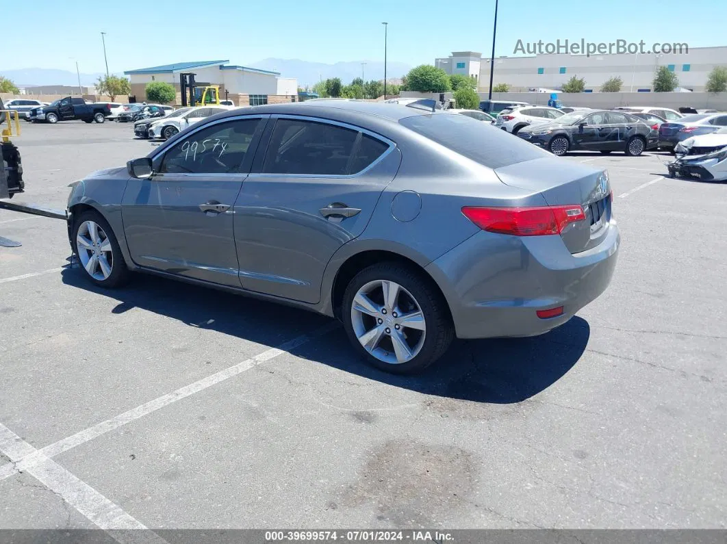 2013 Acura Ilx 2.0l Gray vin: 19VDE1F74DE017273