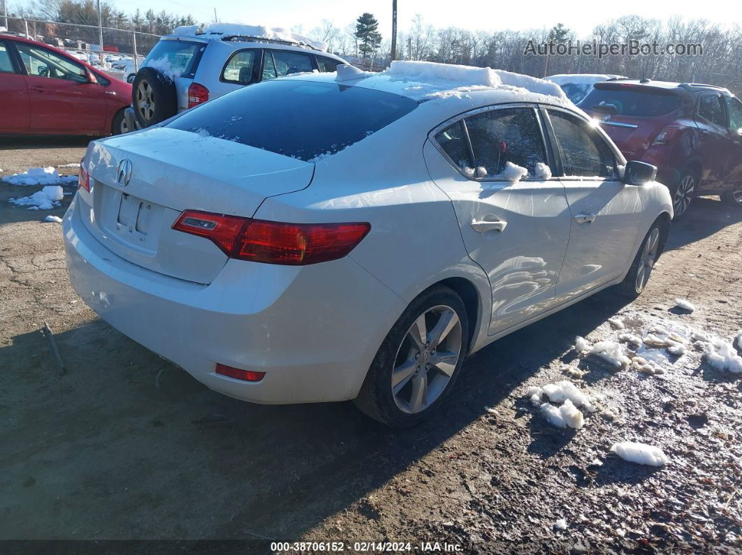 2013 Acura Ilx 2.0l White vin: 19VDE1F74DE017550