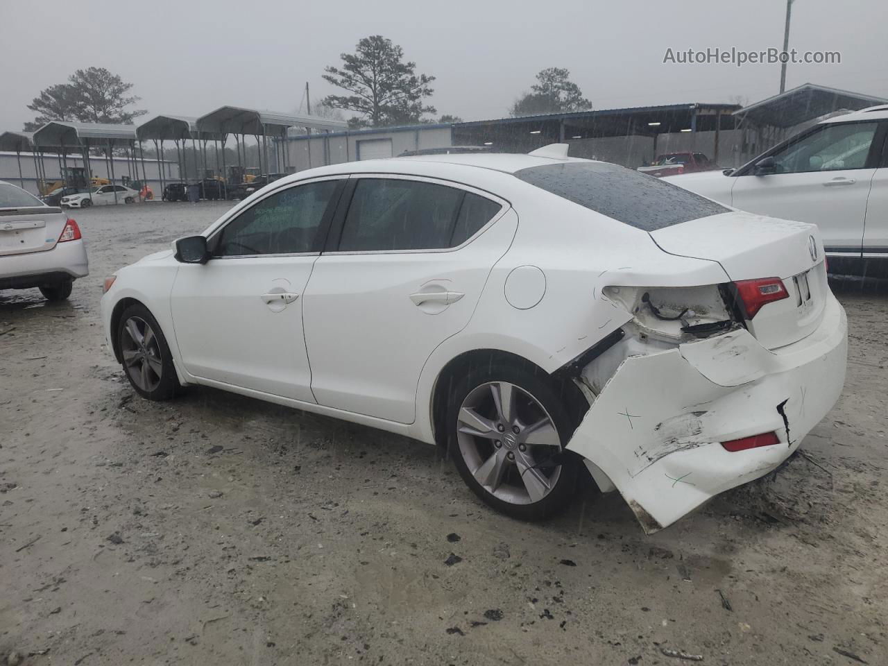 2013 Acura Ilx 20 Tech Белый vin: 19VDE1F74DE018410