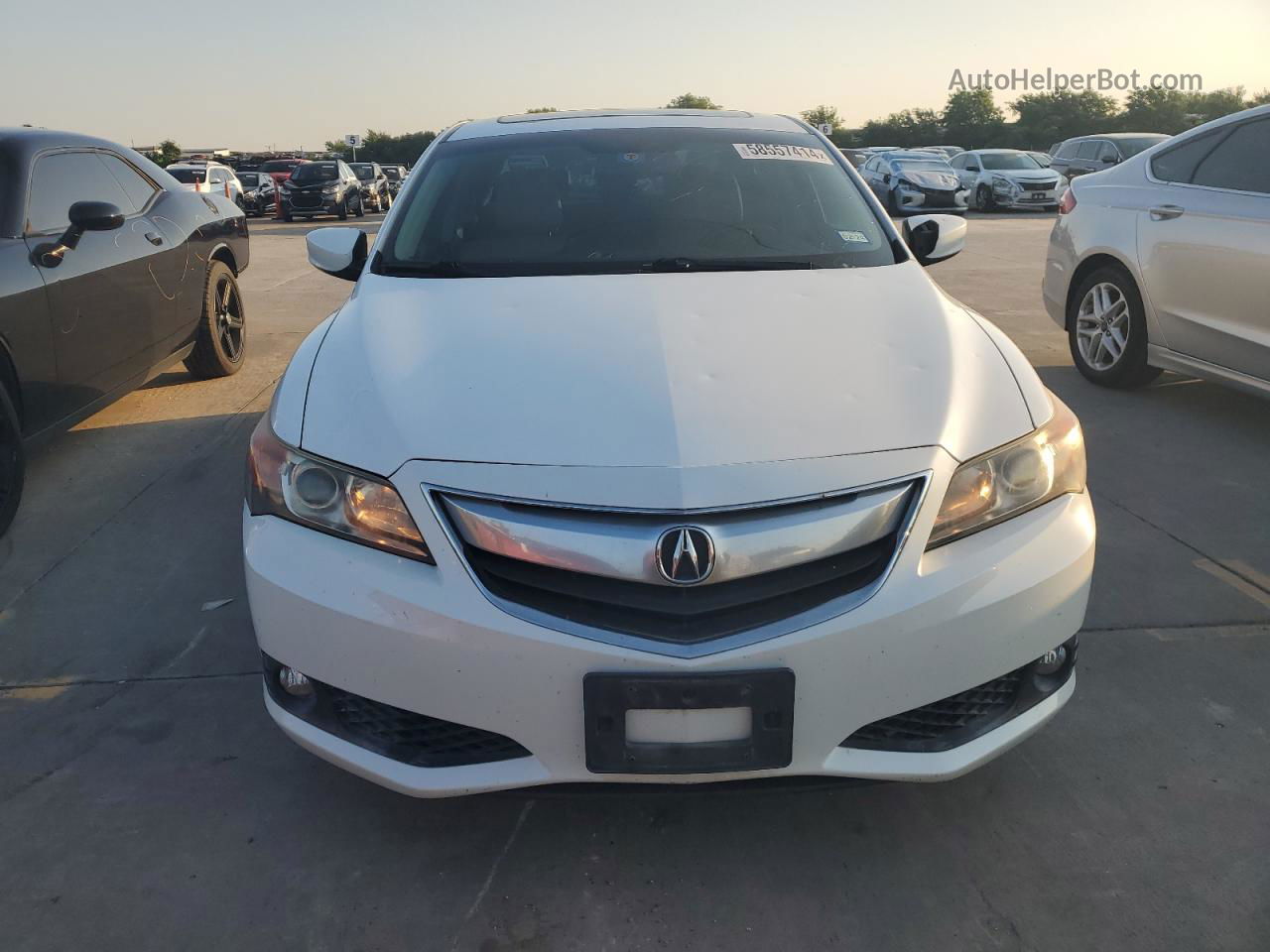 2013 Acura Ilx 20 Tech White vin: 19VDE1F74DE018889