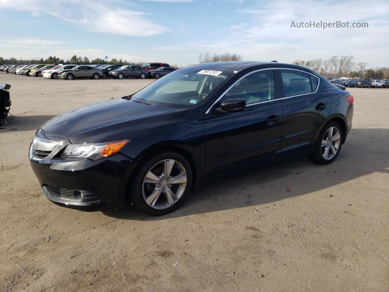 2013 Acura Ilx 20 Tech Черный vin: 19VDE1F75DE000241