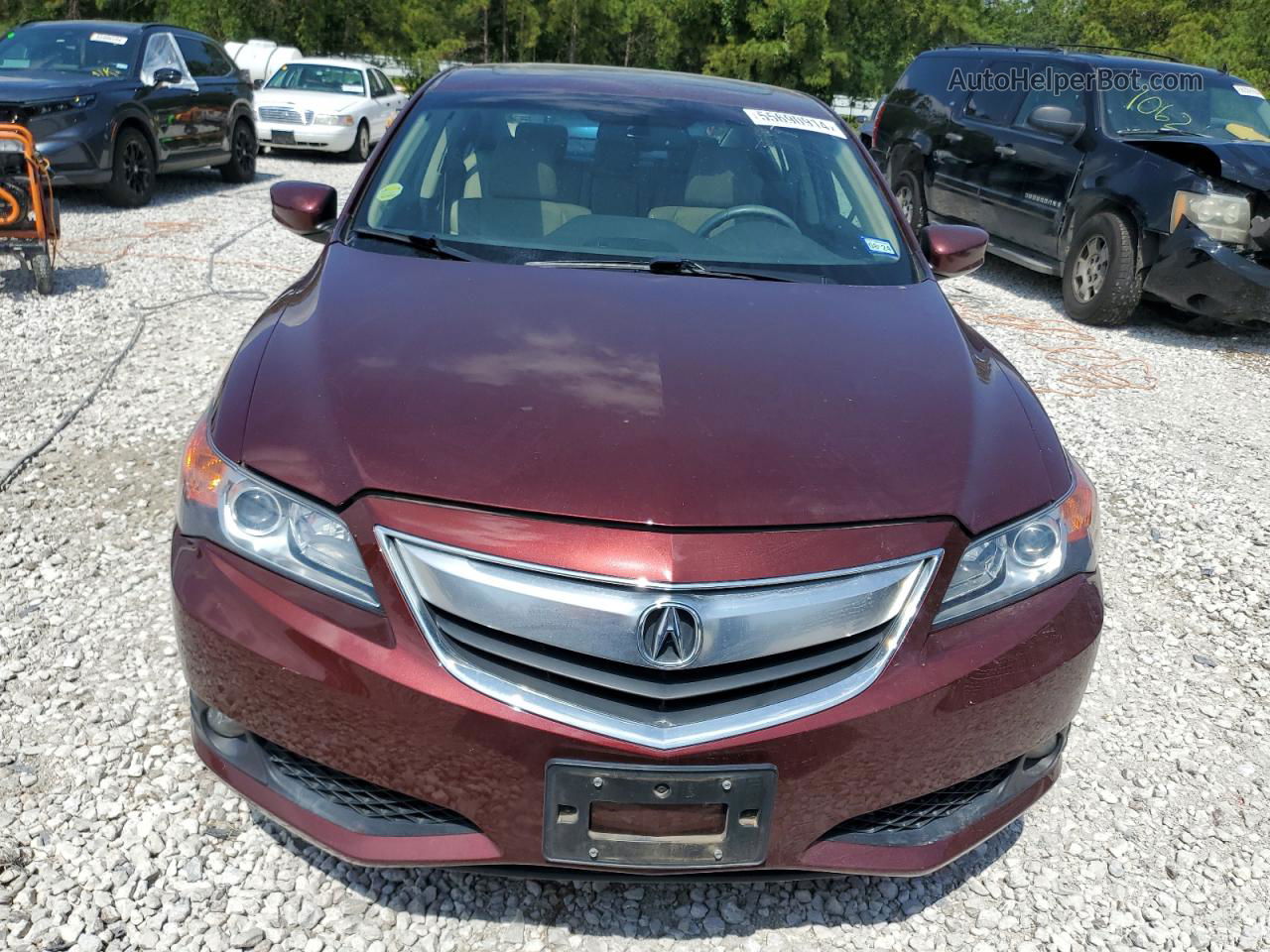 2013 Acura Ilx 20 Tech Burgundy vin: 19VDE1F75DE014916