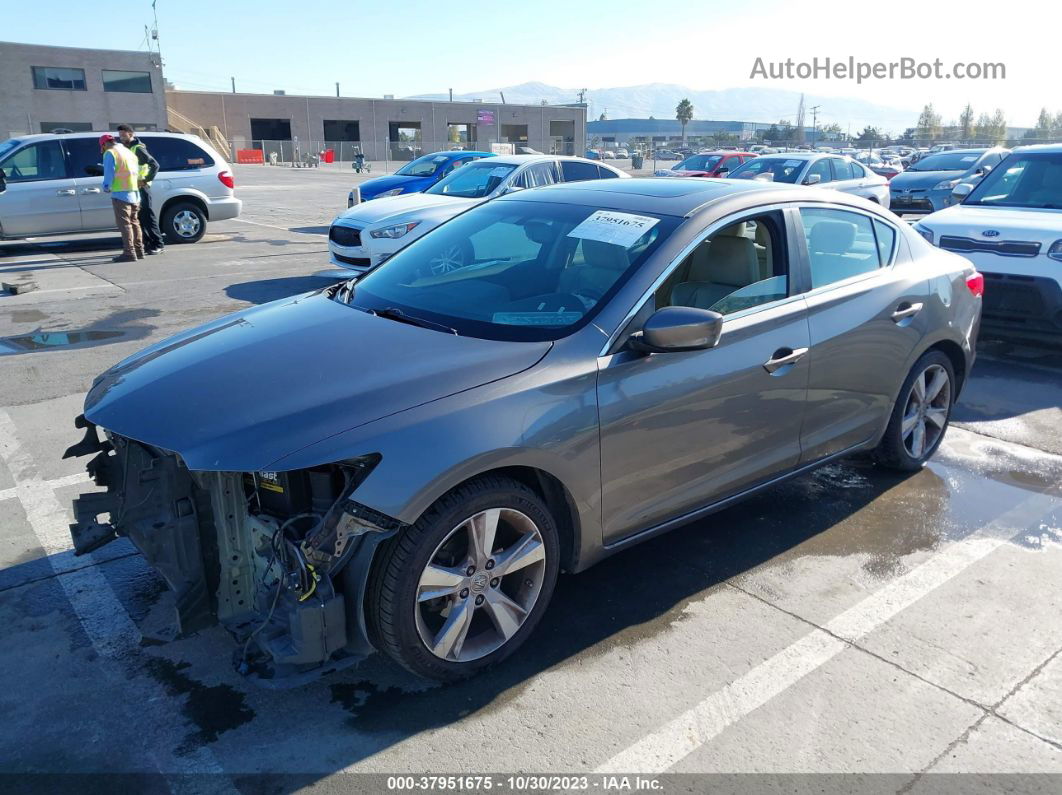 2013 Acura Ilx Tech Pkg Gray vin: 19VDE1F76DE011619