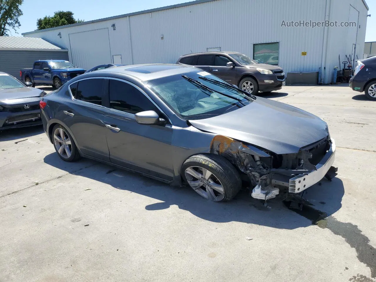 2013 Acura Ilx 20 Tech Gray vin: 19VDE1F77DE006476