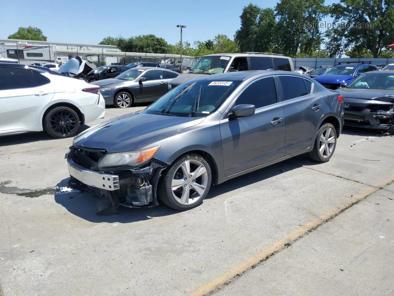 2013 Acura Ilx 20 Tech Gray vin: 19VDE1F77DE006476