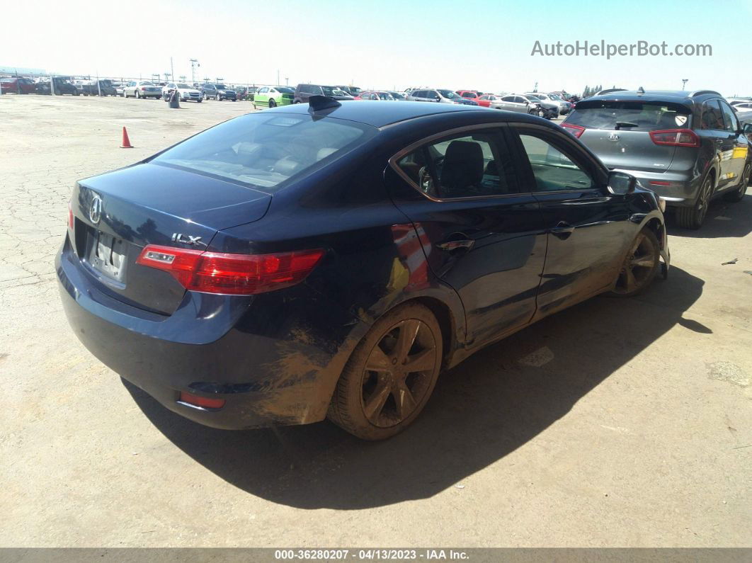 2013 Acura Ilx Tech Pkg Синий vin: 19VDE1F77DE008812