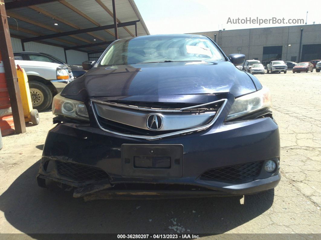 2013 Acura Ilx Tech Pkg Синий vin: 19VDE1F77DE008812