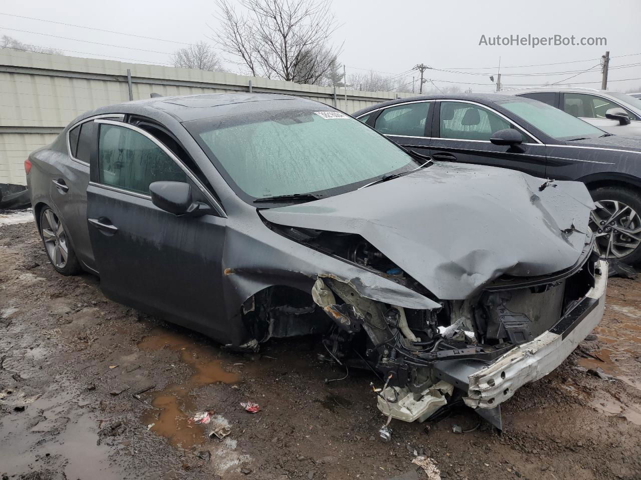 2013 Acura Ilx 20 Tech Серый vin: 19VDE1F77DE011130