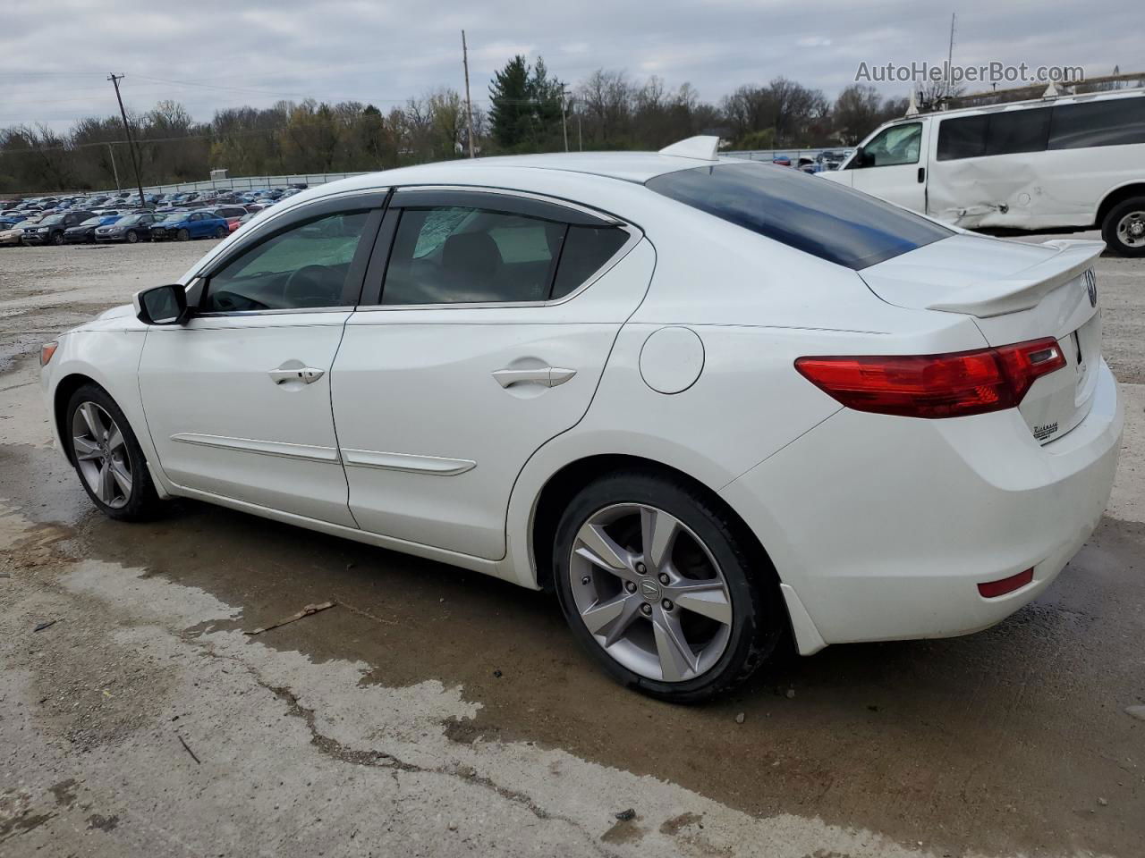 2013 Acura Ilx 20 Tech White vin: 19VDE1F77DE011175