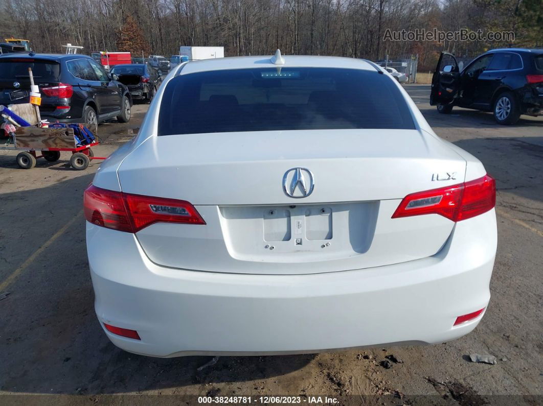 2013 Acura Ilx 2.0l White vin: 19VDE1F77DE013086