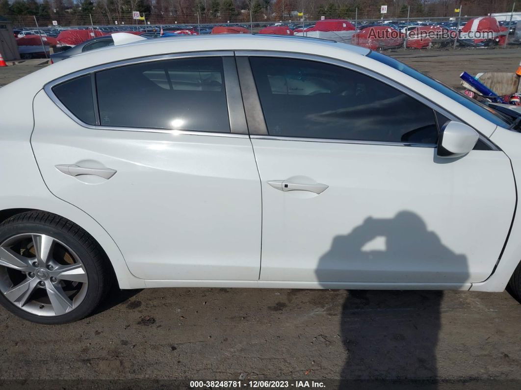 2013 Acura Ilx 2.0l White vin: 19VDE1F77DE013086