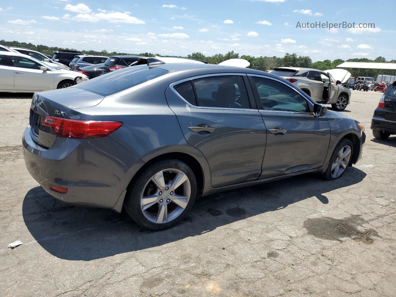 2013 Acura Ilx 20 Tech Серый vin: 19VDE1F77DE014142