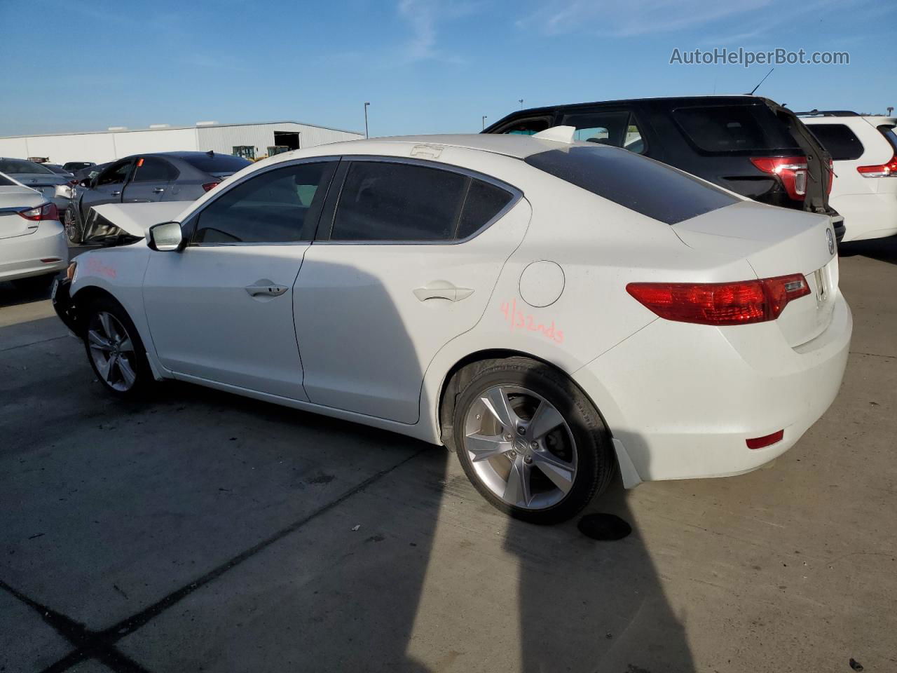 2013 Acura Ilx 20 Tech White vin: 19VDE1F78DE007992