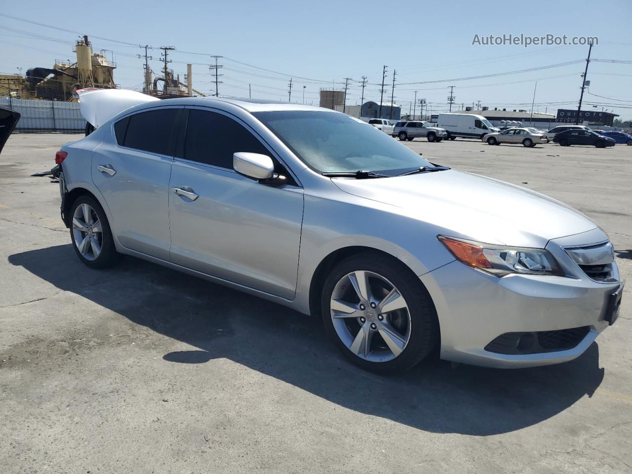 2013 Acura Ilx 20 Tech Silver vin: 19VDE1F78DE009001