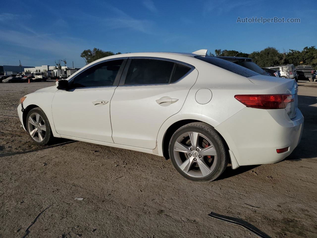 2013 Acura Ilx 20 Tech White vin: 19VDE1F78DE014909