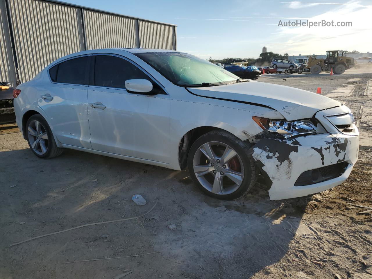 2013 Acura Ilx 20 Tech White vin: 19VDE1F78DE014909