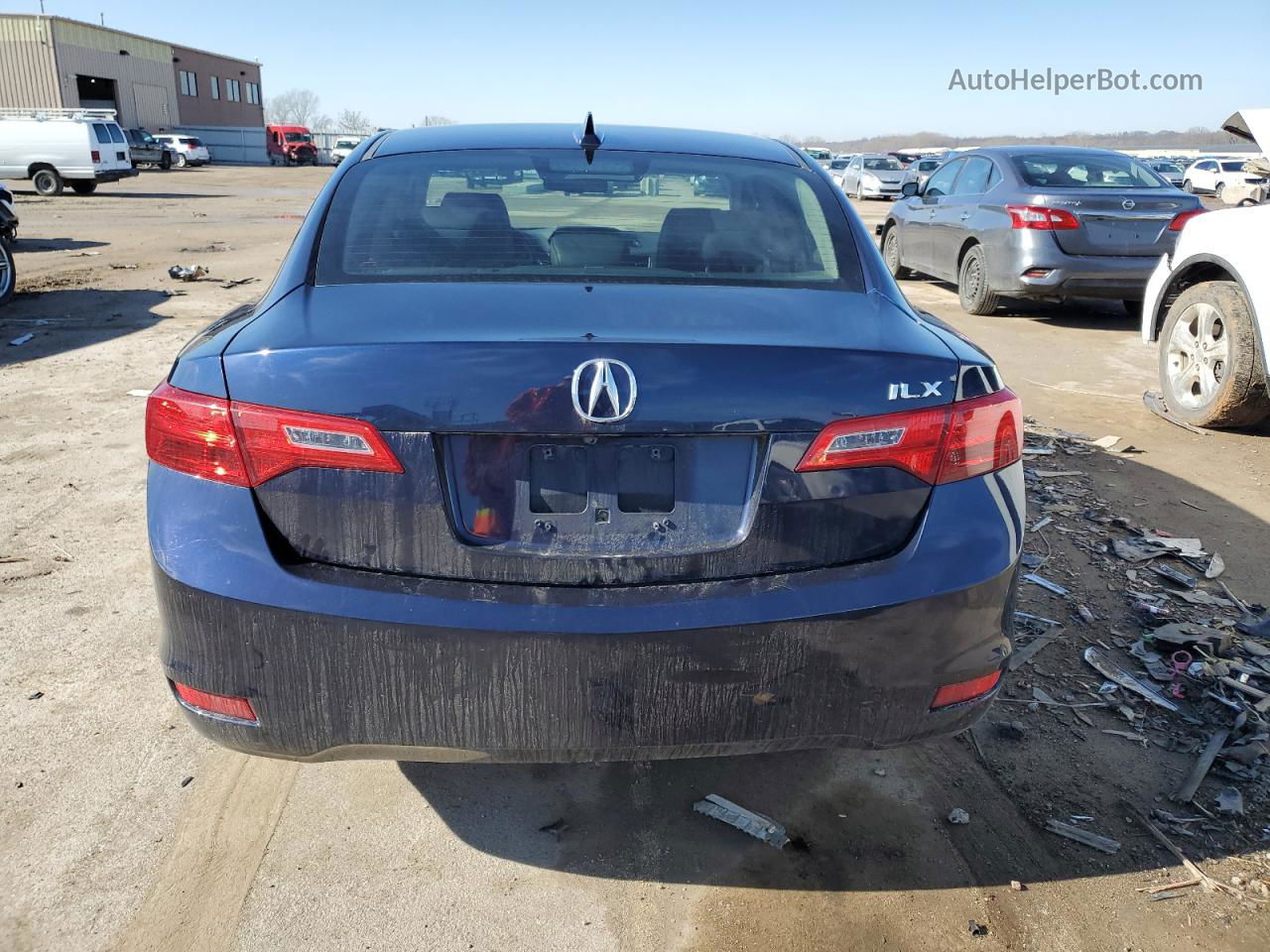 2013 Acura Ilx 20 Tech Синий vin: 19VDE1F79DE010870