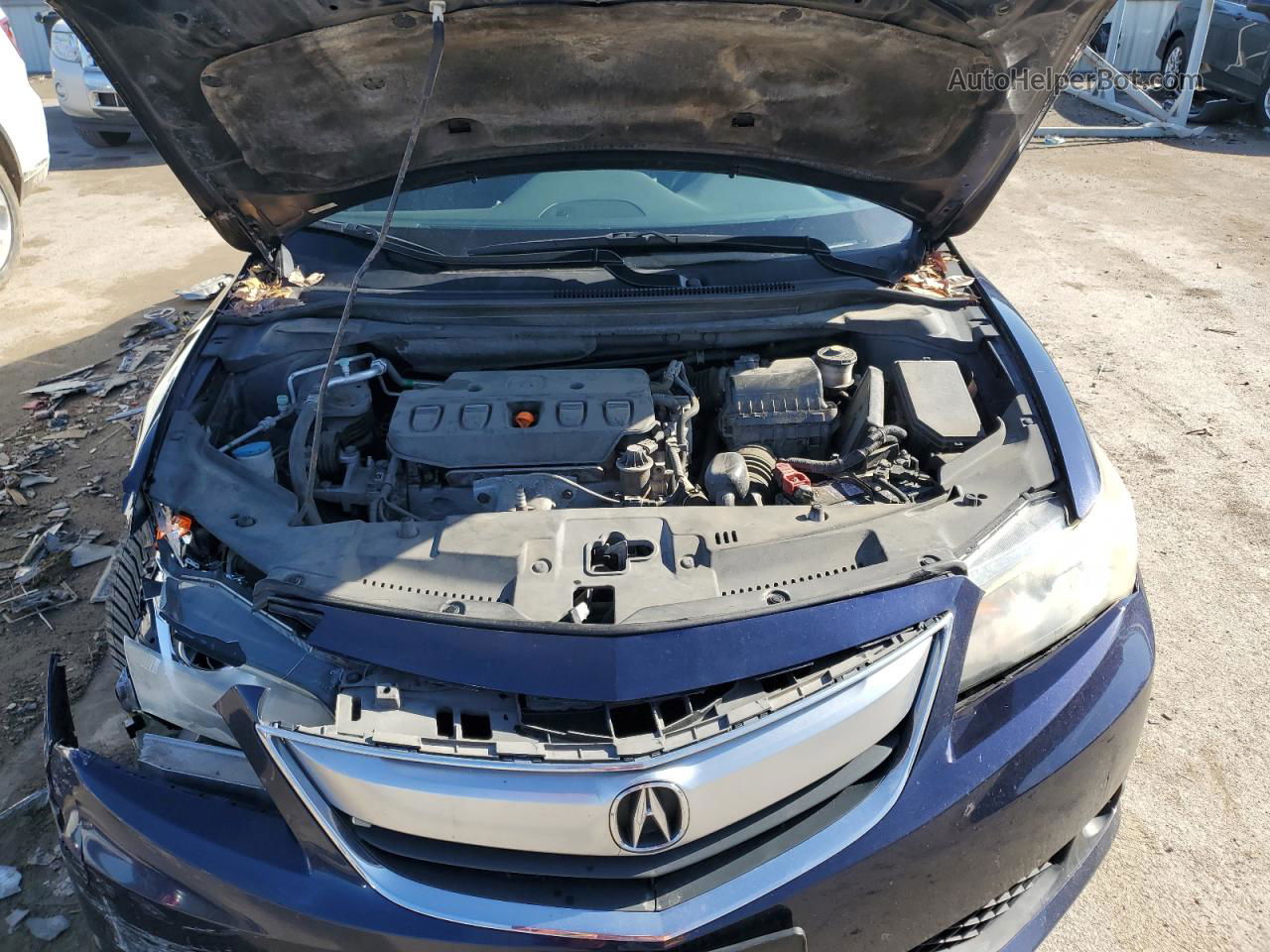 2013 Acura Ilx 20 Tech Синий vin: 19VDE1F79DE010870