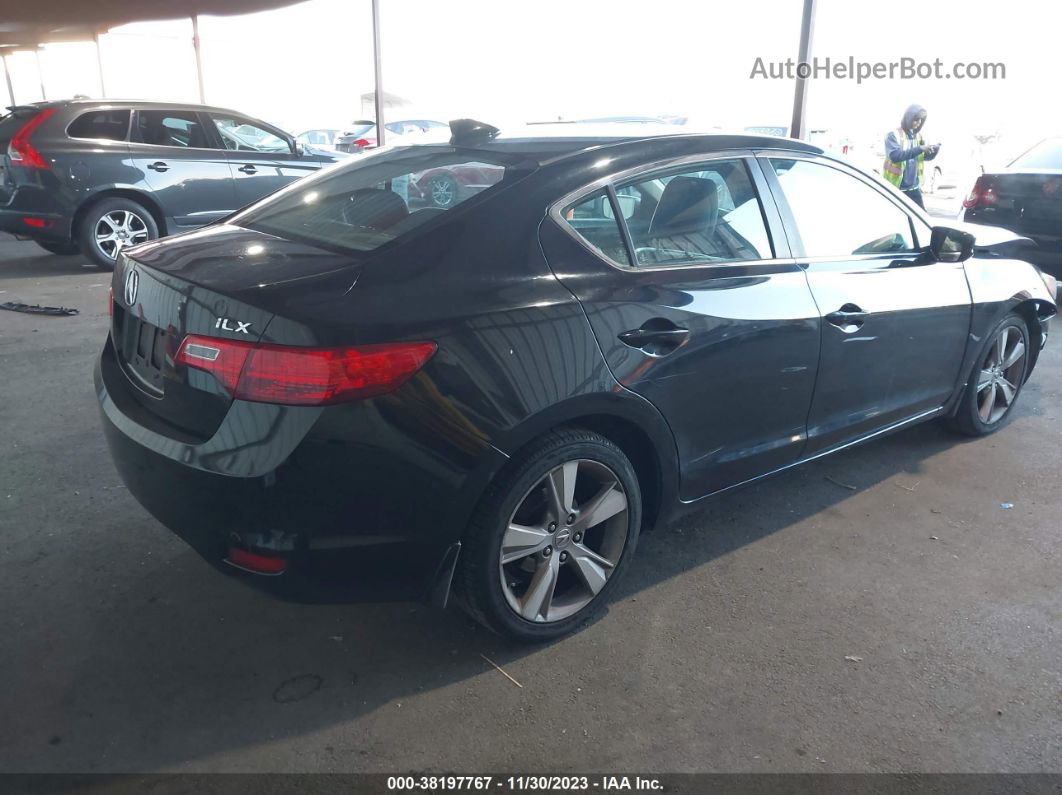 2013 Acura Ilx 2.0l Black vin: 19VDE1F79DE014286